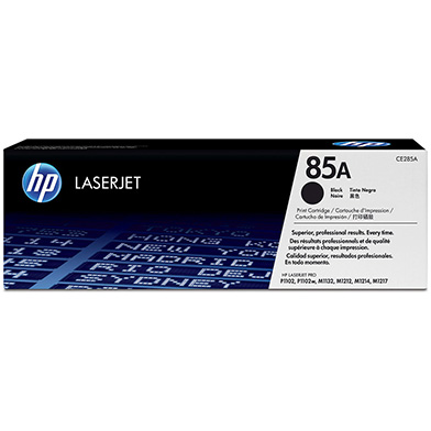 HP CE285A 85A Black Print Cartridge (1,600 pages)